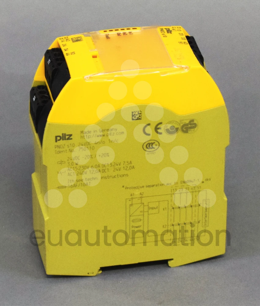 PNOZ S10 24VDC 4 N/O 1 N/C