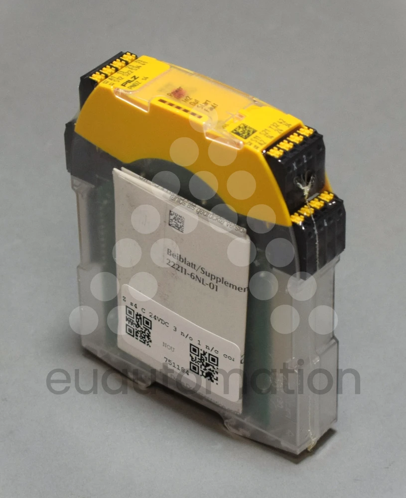 PNOZ S4 C 24VDC 3 N/O 1 N/C COATED
