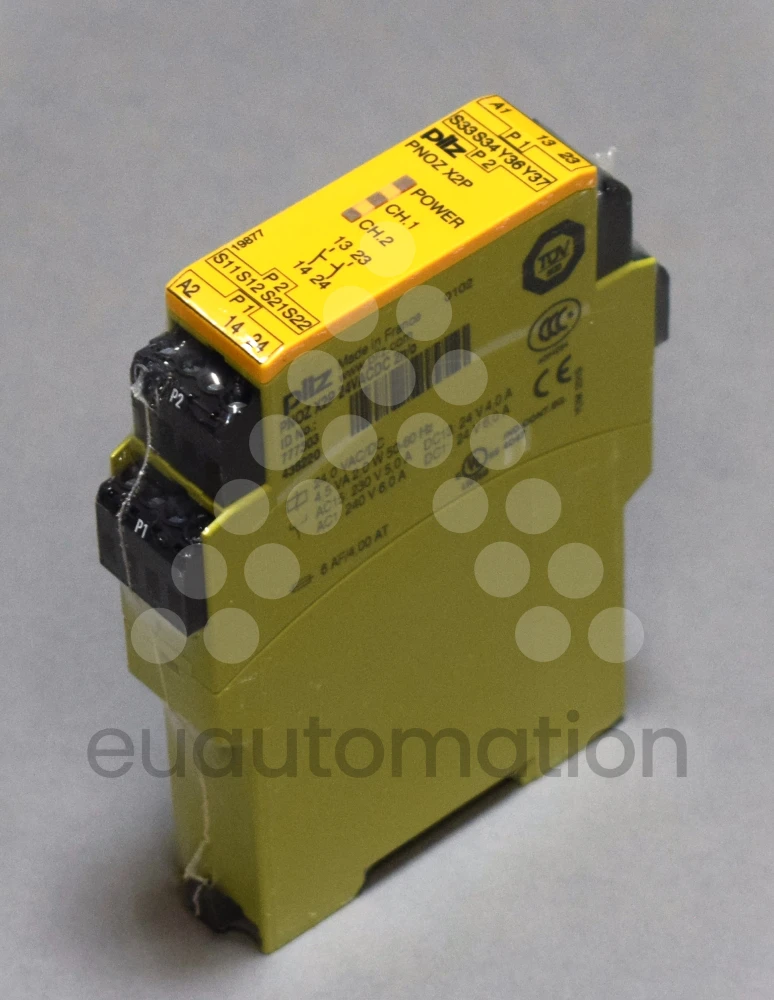 PNOZ X2P 24VACDC 2N/O